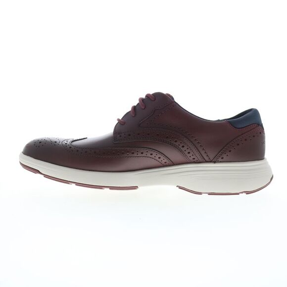 Rockport Mens Noah Wingtip Burgundy Shoes (NWT) - Picture 3 of 4